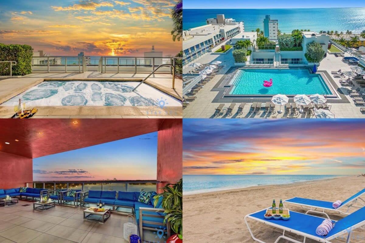 Best Stay - Rooftop Pool - Hollywood Beach Board - Walk Exterior photo